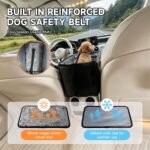 Collapsible car Travel seat, Suitable for Small Dogs up to 11 lbs - Image 7