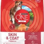 Purina ONE Plus Skin & Coat, Sensitive Stomach Dry Dog Food, 16.5 lb Bag