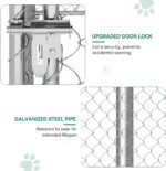 YITAHOME Outdoor Dog Kennel with Rotating Feeder Bowls - Image 6