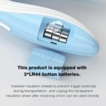 Dog & Cat Nail Clippers with LED Light, Illuminates Nails Helps See Quick, Pet Nail Trimmer with Sharp Stainless Steel Blades, Nail Catcher, Safety Lock for Dog, Cat, Rabbit, Guinea Pig (CoffeeBrown) - Image 6