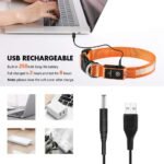 MASBRILL LED Dog Collar - Rechargeable, Waterproof, Glow Collar for Small to Large Dogs - Image 5