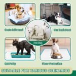 IMMCUTE Puppy Pads 22"x23" 100 Count | 6-Layer Leak-Proof & Super Absorbent Dog Training Pads | Disposable Potty Pads for Puppies, Dogs, Cats & Rabbits | Blue & White - Image 6
