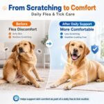 Carmelie Flea and Tick Prevention for Dogs, Flea & Tick + Itch Relief Chews - Image 6