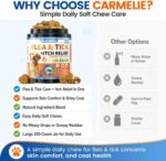 Carmelie Flea and Tick Prevention for Dogs, Flea & Tick + Itch Relief Chews - Image 7