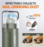 IREDOON Dog Nail Grinder with 4 LED Lights, 3 Speeds Super Quiet for Pets - Image 6