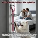 Dog Door Bell for Potty Training, 2-in-1 Set with Adjustable Hanging Bell(Includes 7 Stainless Steel Bells) and Metal Press Call Bell,Pink - Image 8