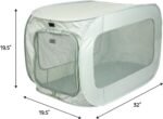 SportPet Designs Soft Sided Pop-Open Kennels, Light Green - Image 3