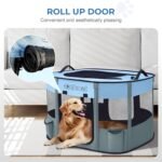 Foldable Pet Playpen, Portable Crate for Dogs & Cats, Indoor Outdoor Travel - Image 5
