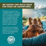 Wilderdog Dog Bandana with Lightweight Quick Drying Poly-Blend Mesh Material in Camp - Image 6