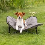 Trixie Camping Cot for Small Dogs up to 35 lb, 27.2" x 27.2" - Image 3