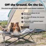Trixie Camping Cot for Small Dogs up to 35 lb, 27.2" x 27.2" - Image 5