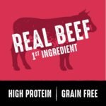CRAVE Grain Free High Protein Adult Dry Dog Food, Beef, 12 lb. Bag - Image 3