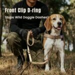 Forestpaw No Pull Dog Harness with Large Handle,Comfortable,M,Brown - Image 3