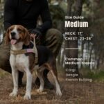 Forestpaw No Pull Dog Harness with Large Handle,Comfortable,M,Brown - Image 4