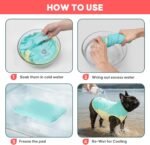 KYEESE Dog Cooling Vest Evaporative Turtleneck Dog Cooler Jacket for Summer - Image 5