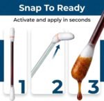 Povidone Iodine Swabs, 50 Pack, Iodine Antiseptic Solution for Wound Care - Image 3