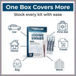 Povidone Iodine Swabs, 50 Pack, Iodine Antiseptic Solution for Wound Care - Image 6