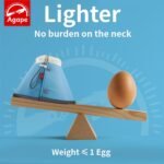 Agape Soft Dog Cone for Small Dogs & Cats, Recovery Collar to Stop Licking - Image 5