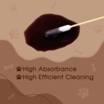 eyxformula Extra Long Cotton Swabs for Dog Ear Cleaning, FSC Bamboo Sticks - Image 8