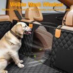 PETICON Dog Car Seat Cover for Back Seat, Hard Bottom Back Seat Extender - Image 7