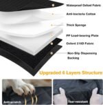 PETICON Dog Car Seat Cover for Back Seat, Hard Bottom Back Seat Extender - Image 9