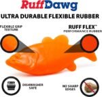 Ruff Dawg Ruff-Flex Flying Fish Floating Dog Toy, MD, Assorted Colors - Image 6