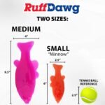 Ruff Dawg Ruff-Flex Flying Fish Floating Dog Toy, MD, Assorted Colors - Image 10