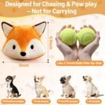Interactive Fox Puppy Toy for Boredom Relief - Automatic Self-Moving, Bouncing & Vibrating with Sound for Entertainment & Play | Rechargeable & Chew-Resistant for All Breed Sizes - Image 4