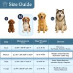 PETMAKER Orthopedic Pet Bed – 2-Layer Memory Foam Dog Bed with Removable Sherpa Cover – Comes with Additional Mattress Replacement Cover (Gray) - Image 7