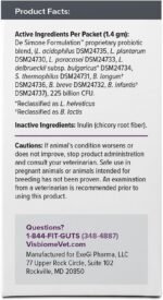 Visbiome® Vet Advanced GI Care Probiotic for Dogs & Cats, 225B CFU, 30 ct - Image 9