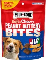 Milk-Bone Soft & Chewy Peanut Buttery Bites, 11.8 Oz. Bag - Image 10