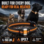 PAWPRO Dog Shock Collar with Remote, US Edition Training Collar, 4-Mile Range, Night Light, Beep, Vibration & 1-99 Shock, Waterproof & Rechargeable, Fits All Dogs, 30-Day Training Guide (1 Collar) - Image 7