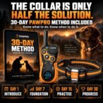 PAWPRO Dog Shock Collar with Remote, US Edition Training Collar, 4-Mile Range, Night Light, Beep, Vibration & 1-99 Shock, Waterproof & Rechargeable, Fits All Dogs, 30-Day Training Guide (1 Collar) - Image 8