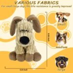 Squeaky Stuffed Dog Toys, Chew Dog for Large Medium Small Breeds - Image 3
