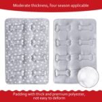 Dog Crate Bed Mat (36" X 23"), Soft Dog Bed Pad Mat with Cute Stars - Image 3