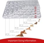 Dog Crate Bed Mat (36" X 23"), Soft Dog Bed Pad Mat with Cute Stars - Image 6