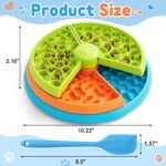 2 Pcs Slow Feeder Dog Bowl Large Interactive Dog Puzzle Feeder - Image 3
