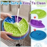 2 Pcs Slow Feeder Dog Bowl Large Interactive Dog Puzzle Feeder - Image 6