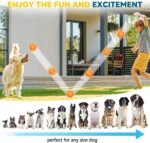SHARLOVY 3.5” Large Dog Toys Ball, 6 Pack Squeaky Toys, Durable Spiky Ball - Image 6