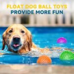 SHARLOVY 3.5” Large Dog Toys Ball, 6 Pack Squeaky Toys, Durable Spiky Ball - Image 8
