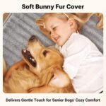 Veehoo Orthopedic Memory Foam Dog Bed for Senior Dogs, 7" Thick XXL Dog Bed - Image 5