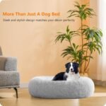 Dwanton Orthopedic Medium Donut Dog Bed, Gel Memory Foam, Washable, 36" - Image 8