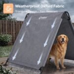 Veehoo Extra Large Dog Tent Outdoor, Weatherproof Shade House, Pet Shelter - Image 3