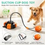 Fuufome Suction Cup Dog Toys for Medium Large Aggressive Chewers - Image 2