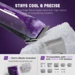 AmpFix Professional Dog/Pet Grooming Clippers 2-Speed Heavy-Duty - Image 5