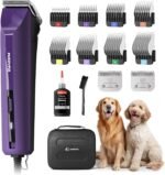 AmpFix Professional Dog/Pet Grooming Clippers 2-Speed Heavy-Duty - Image 8