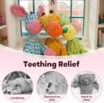 2027 New Indestructible Dog Toy for Aggressive Chewers，Blue+Brown - Image 6