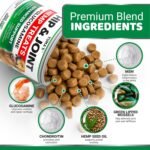 Hemp Hip and Joint Supplement for Dogs - 170 Chews - Glucosamine for Dogs - Image 4