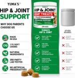 Hemp Hip and Joint Supplement for Dogs - 170 Chews - Glucosamine for Dogs - Image 8