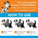 ThunderShirt for Dogs Calming Anxiety Vest, Large, Platinum Sport - Image 6